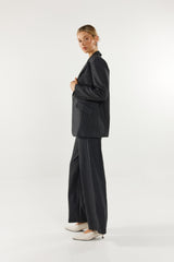 Madison The Label Collins Blazer - Charcoal