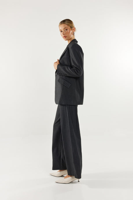 Madison The Label Collins Blazer - Charcoal