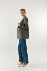 Madison The Label Collins Blazer - Sage