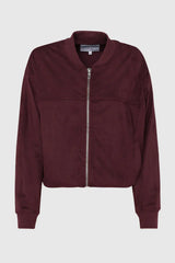 Madison The Label Deserae Jacket - Plum Suede