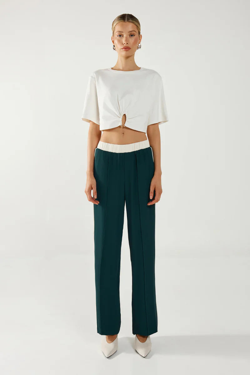 Madison The Label Deyna Pants - Forest