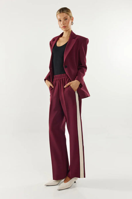 Madison The Label Domenica Blazer - Shiraz
