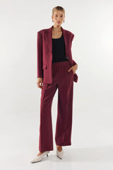 Madison The Label Domenica Blazer - Shiraz