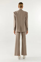 Madison The Label Domenica Blazer - Taupe