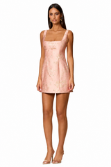 Nookie Claudia Mini Dress - Peach
