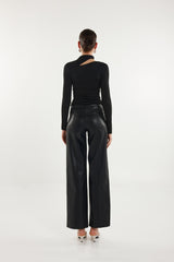 Madison The Label Franklin L/S Top - Black