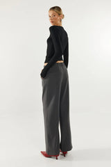 Madison The Label Freja Pants - Charcoal