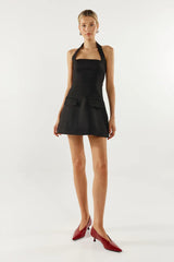 Madison The Label Gloria Mini Dress - Black