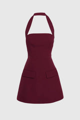 Madison The Label Gloria Mini Dress - Shiraz