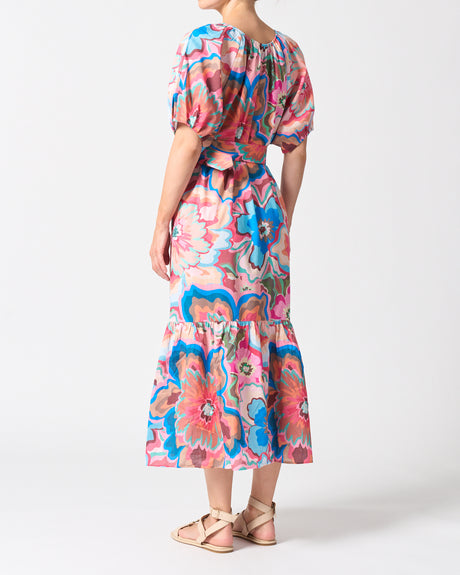 Walnut Melbourne Hawaii Dress - Bomba Di Fiori