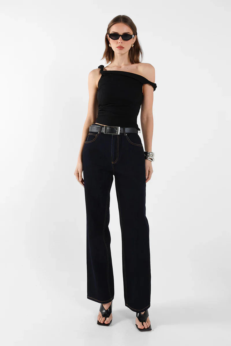 Madison The Label Dafni Top - Black