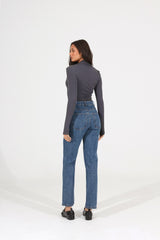 Madison The Label Laury L/S Top - Slate