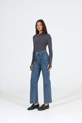 Madison The Label Laury L/S Top - Slate