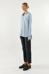 Madison The Label Lyon Shirt - Powder Blue