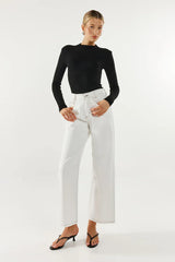 Madison The Label Marc Long Sleeve Top - Black