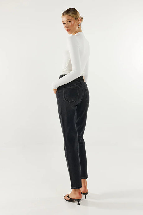 Madison The Label Marc Long Sleeve Top - White
