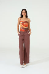Madison The Label Monte Top - Sunset