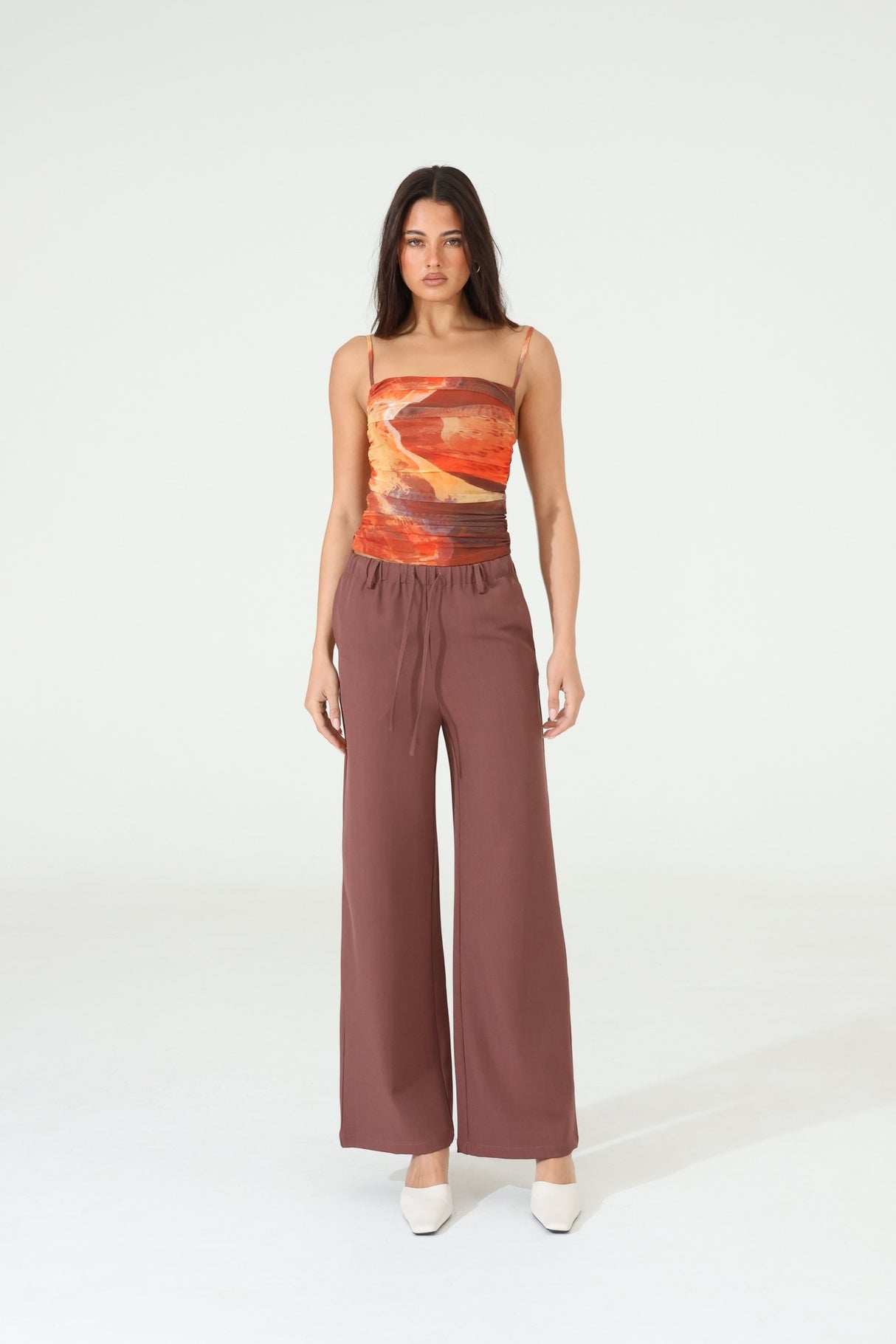 Madison The Label Monte Top - Sunset