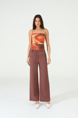 Madison The Label Monte Top - Sunset