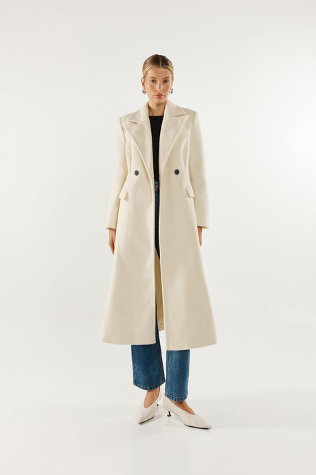 Madison The Label Oliver Coat - Milk