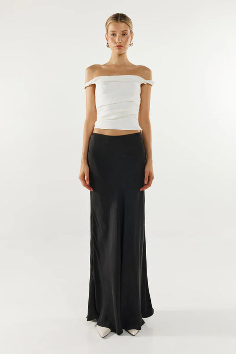 Madison The Label Rheia Maxi Skirt - Black