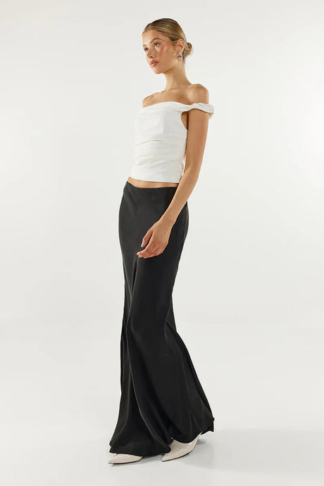 Madison The Label Rheia Maxi Skirt - Black