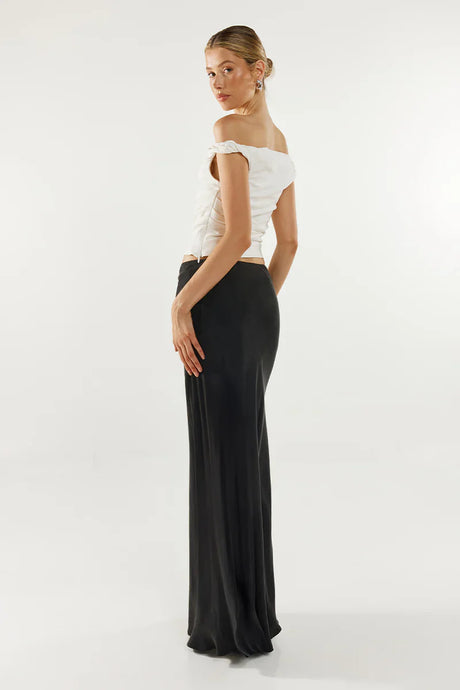 Madison The Label Rheia Maxi Skirt - Black