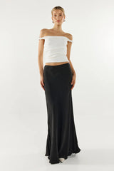 Madison The Label Rheia Maxi Skirt - Black