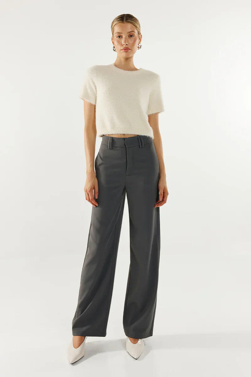Madison The Label Ronnie Pants - Charcoal