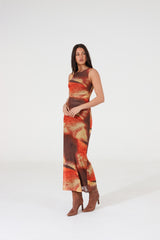 Madison The Label Rossi Maxi Dress - Sunset