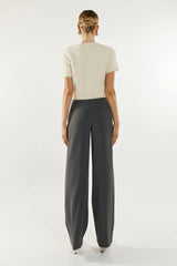 Madison The Label Ruby Knit Tee - White