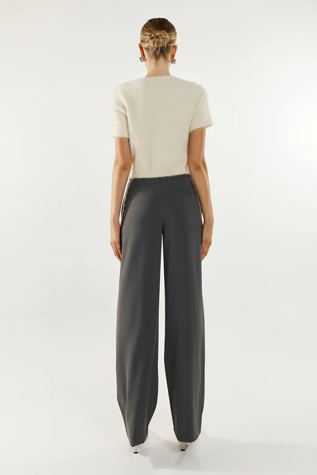 Madison The Label Ruby Knit Tee - White