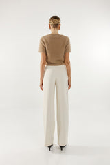 Madison The Label Ruby Knit Tee - Camel