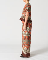 Walnut Melbourne Santiago Top - Jaguar Jungle Orange