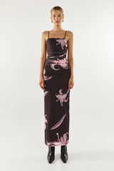 Madison The Label Saphina Maxi Dress - Fleur Print