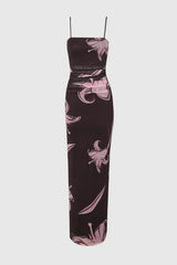 Madison The Label Saphina Maxi Dress - Fleur Print