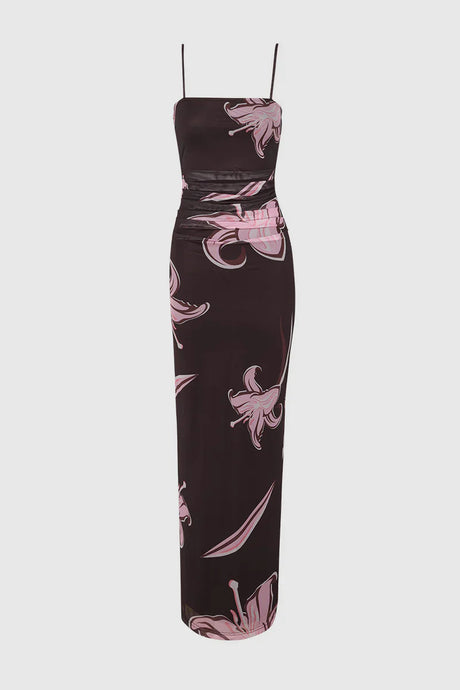 Madison The Label Saphina Maxi Dress - Fleur Print