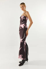 Madison The Label Saphina Maxi Dress - Fleur Print
