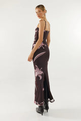 Madison The Label Saphina Maxi Dress - Fleur Print