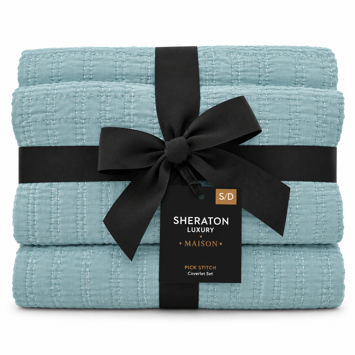 Sheraton Luxury Maison Pick Stitch Comforter Set