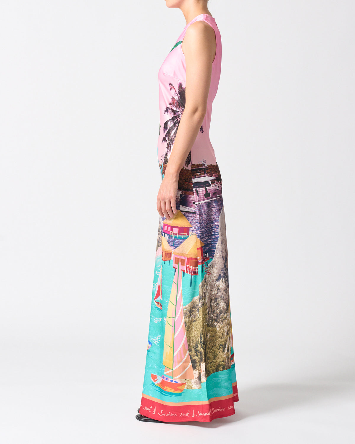 Walnut Melbourne Stockholm Dress - Aloha