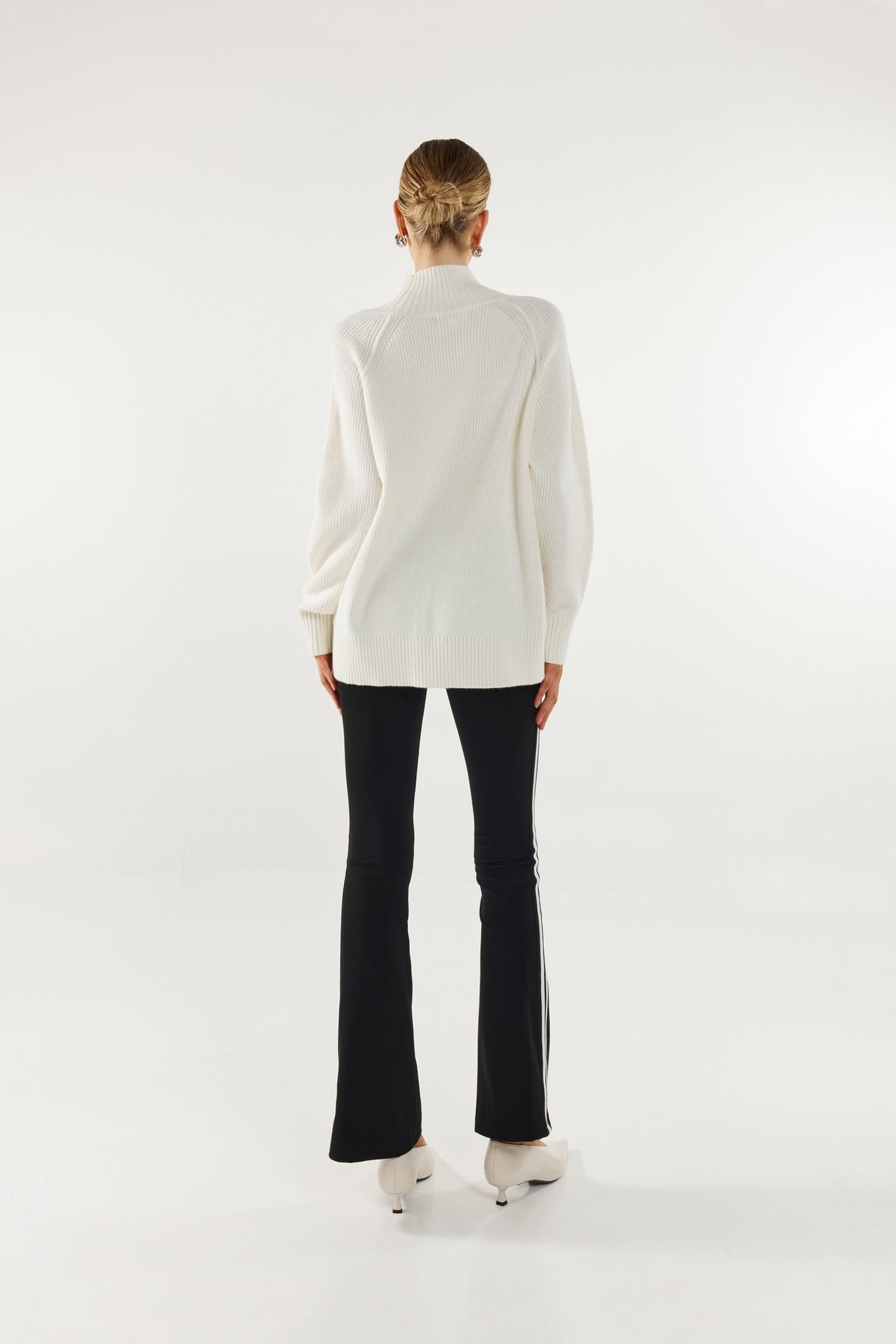 Madison The Label Thala Knit Jumper - White