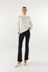 Madison The Label Thala Knit Jumper - White