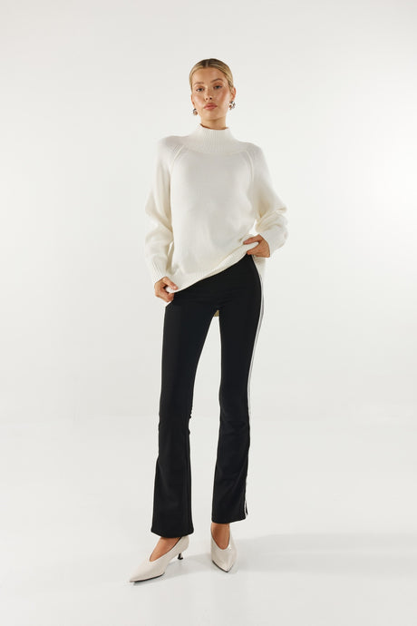 Madison The Label Thala Knit Jumper - White