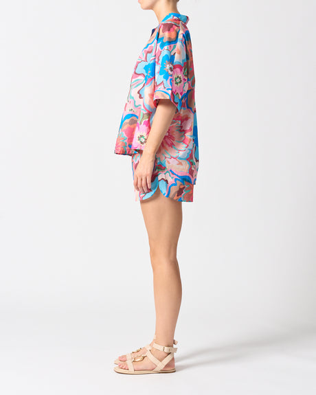 Walnut Melbourne Tropez Shirt - Bomba Di Fiori