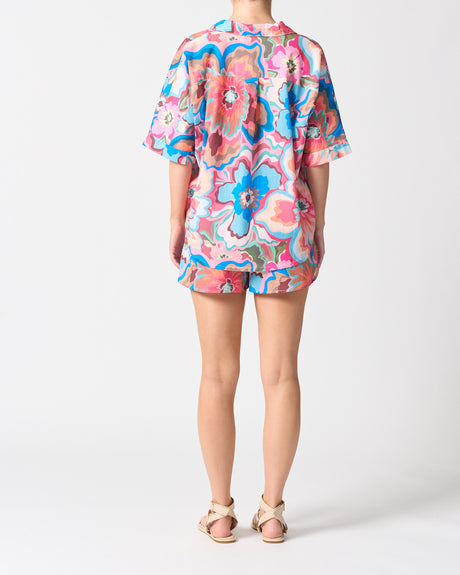 Walnut Melbourne Tropez Shirt - Bomba Di Fiori