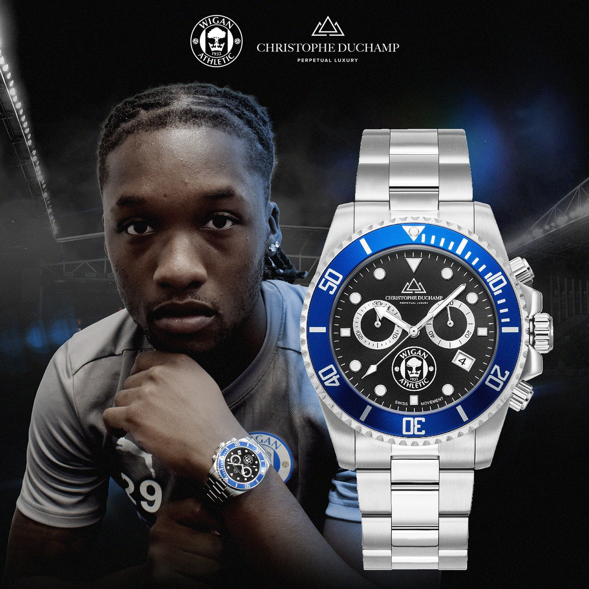 Christophe Duchamp Wigan Limited Edition Marine Chrono