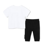Karl Lagerfeld Boys So Cute D2 T-Shirt And Leggings Set - Black