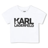 Karl Lagerfeld Boys So Cute D2 T-Shirt And Leggings Set - Black