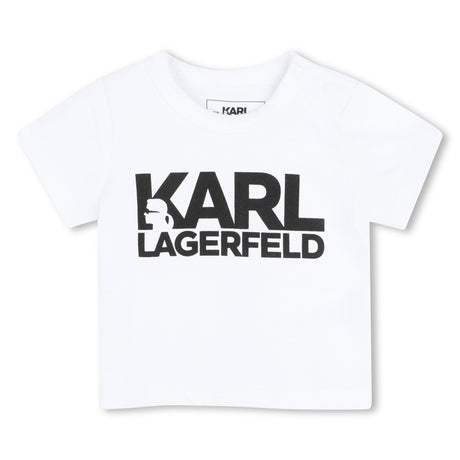 Karl Lagerfeld Boys So Cute D2 T-Shirt And Leggings Set - Black